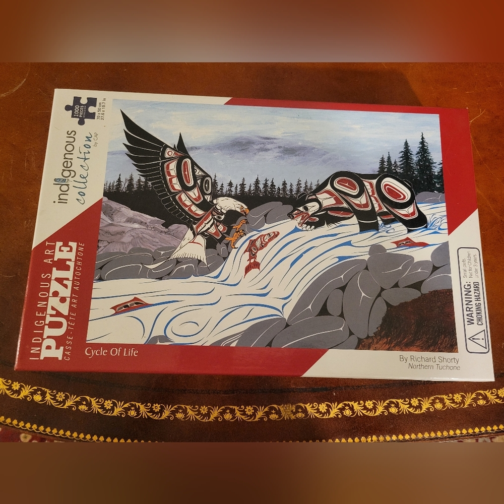 Cycle Of Life Jigsaw Puzzle By Richard Shorty